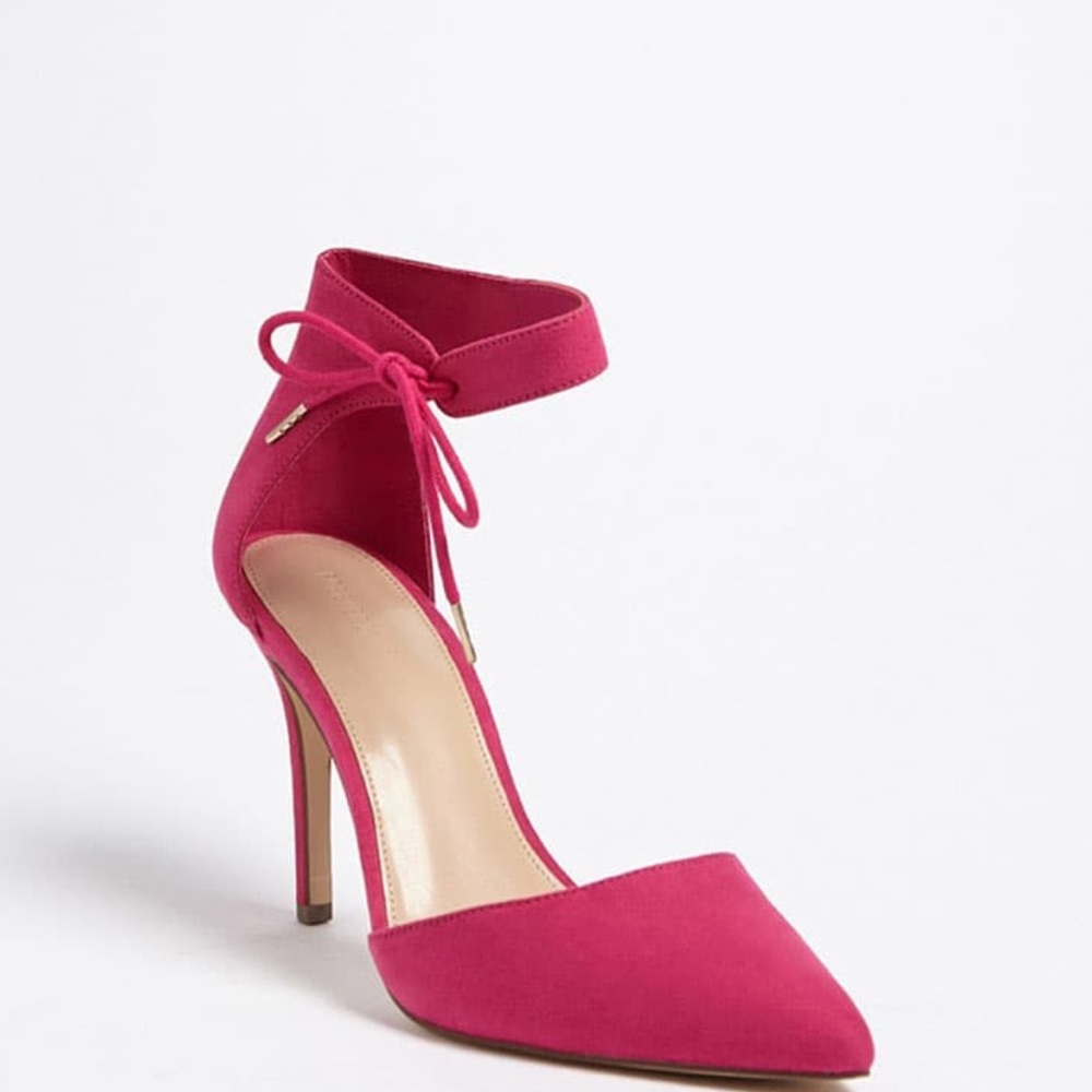 Faux Suede Forever 21 Heels Never Worn